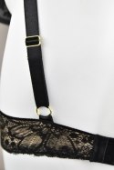 BIUSTONOSZ JULIA PUSH 19167 BLACK BEIGE